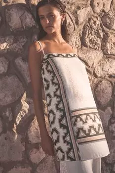 Какой вариант удлиненного топа Next, белый