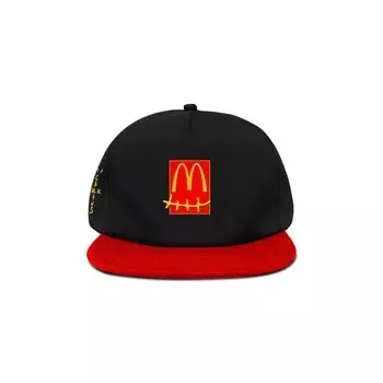 Кактус Джек от Трэвиса Скотта x Черная шляпа Smile от McDonalds