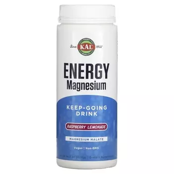 KAL Energy Magnesium Keep-Going Drink Raspberry Lemonade, 405 г