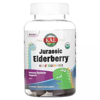 Жевательные мармеладки KAL с бузиной, ягоды, 60 жевательных таблеток