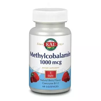 Кал Метилкобаламин 1000 мкг 60 комп сублингвально Fresa Kal