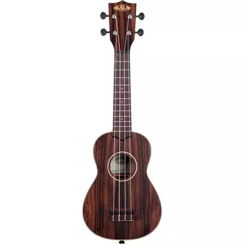 Kala KA-EBY-S Ebony Striped Soprano Гавайская гитара Natural
