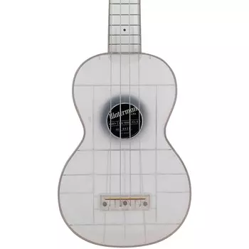 Kala KA-WMT Soprano Waterman Гавайская гитара Прозрачное матовое стекло