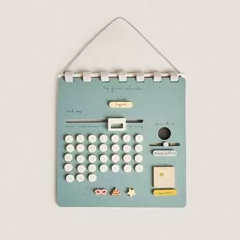 Календарь игрушек Zara Home Toy Calendar, голубой
