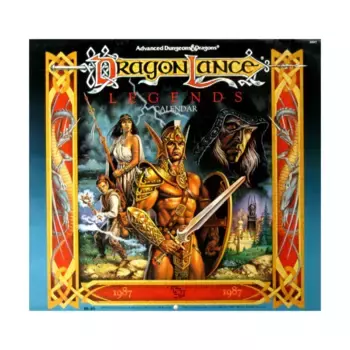 Календарь Копья Дракона на 1987 год, Dragonlance - Calendars, Software & Miscellaneous