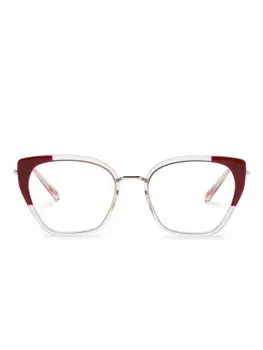 Kaleos очки Steele 004 в оправе 'бабочка', красный