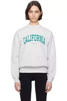 Калифорнийский свитшот с круглым вырезом Sporty & Rich, мультиколор