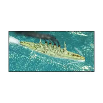Калифорния Гнейснау, Micronauts - Great War (WWI) German High Seas Fleet - Heavy & Light Cruiser (1:2400)