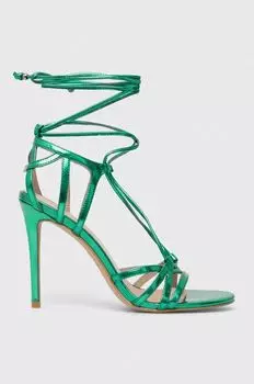 Калила 03 каблуки Pinko, зеленый