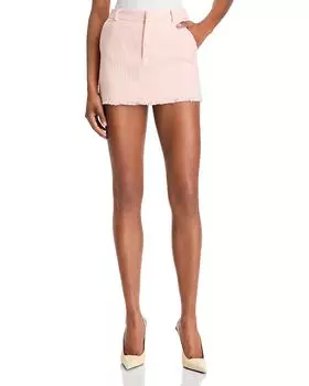 Калина Твид Мини-юбка Cinq Sept, розовый