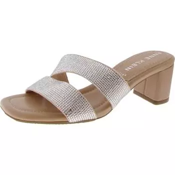 KALINDA-C Женские туфли из искусственной кожи на блочном каблуке Anne Klein, цвет crystals