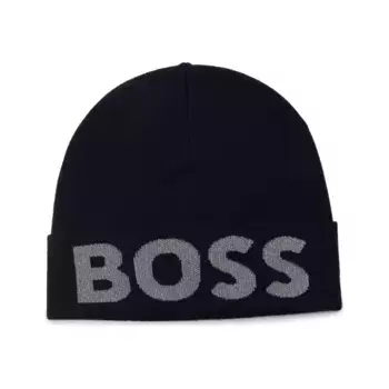 Калливанская шапка с добавлением шерсти. Boss, синий