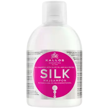 Kallos Silk шампунь для волос с шелком, 1000 мл