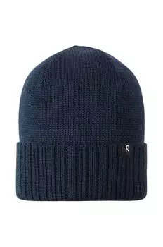 Калотти детская шерстяная шапка Reima, темно-синий