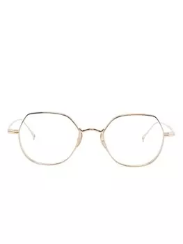 Kame Mannen очки в геометричной оправе, золотой