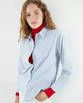 Каменная блузка Sfera, темно-синий