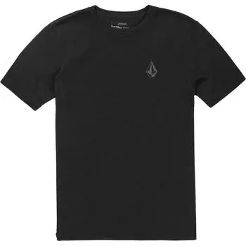 Каменная технологичная футболка Volcom, черный