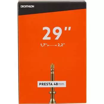 Камера для горного велосипеда Decathlon 700OVBHC29x1,7-2,2 мм, французский клапан 48 мм176513
