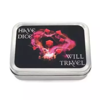 Камера для игры в кости 2.0 — играйте в кости со вставкой только для игры в кости, Game & Go Dice Chamber & Rolling Tins (C4 Labs)