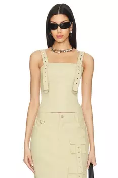 Камила топ By.Dyln, бежевый