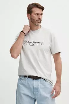 КАМИЛЛА Футболка Pepe Jeans, серый