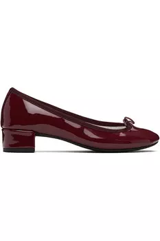 Камилла туфли на каблуке с резиновой подошвой Repetto, красный