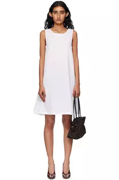 Кампале мини-платье Max Mara, белый