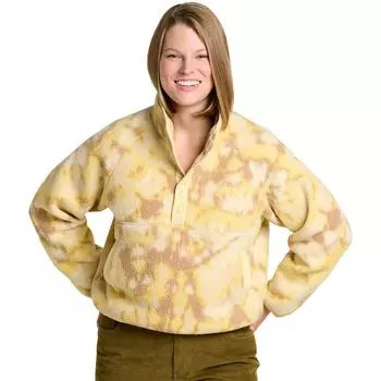 Кампо флисовая толстовка Toad&Co, цвет barley tie dye print