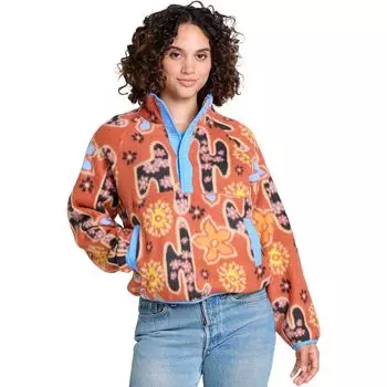 Кампо флисовая толстовка Toad&Co, коричневый