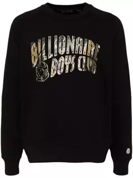 Камуфляжная арка логотип толстовка с круглым вырезом Billionaire Boys Club, черный