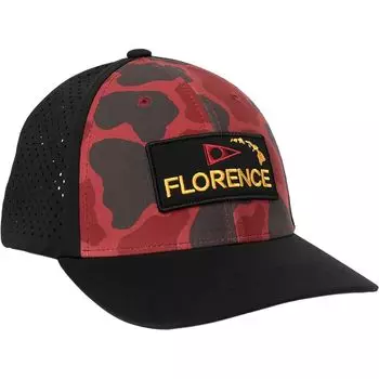 Камуфляжная кепка Airtex в стиле дальнобойщика Florence Marine X, цвет maroon camo