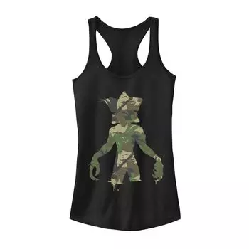 Камуфляжная майка с рисунком «Stranger Things» для юниоров Demogorgon Racerback Licensed Character