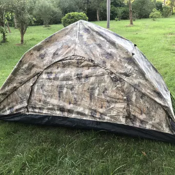 Камуфляжная палатка Yjhome, уличная палатка для кемпинга, желтая, звездное небо, автоматическая, простая, двухслойная, одинарная, 2*1