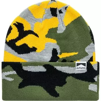 Камуфляжная шапка-бини Autumn, серый