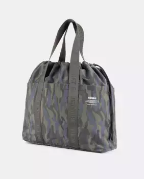 Камуфляжная женская сумка через плечо из 100% переработанного нейлона Ecoalf, зеленый