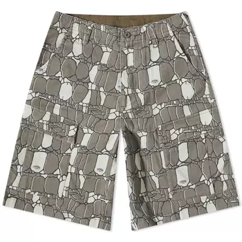 Камуфляжные джинсовые шорты Billionaire Boys Club Gator, зеленый