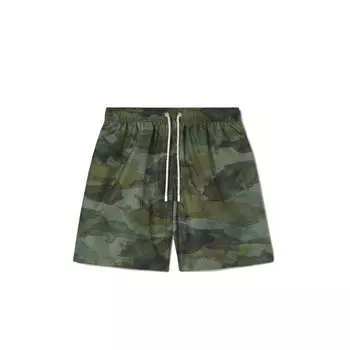 Камуфляжные шорты для плавания Palm Angels, зеленый