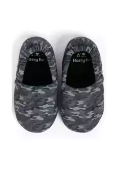 Камуфляжные тапочки Harry Bear, серый
