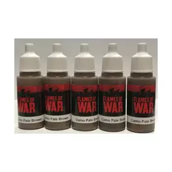Камуфляжный бледно-коричневый набор из 5 шт., Flames of War - Paint