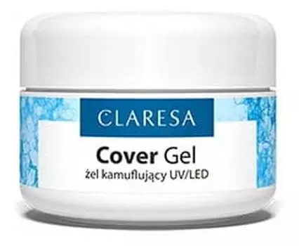 КАМУФЛЯЖНЫЙ ГЕЛЬ ДЛЯ НОГТЕЙ УФ/LED ПОКРЫТИЕ 15мл Claresa