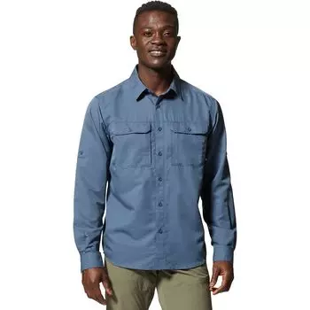 Каньон рубашка с длинным рукавом Mountain Hardwear, цвет zinc