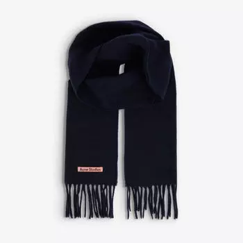 Канада новый шерстяной шарф Acne Studios, синий