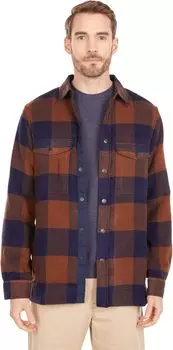Канада Рубашка Fjllrven, цвет Chestnut/Dark Navy