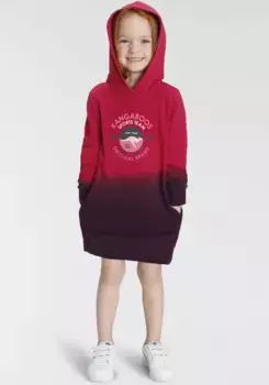KangaROOS спортивное платье "цветовой градиент", цвет Rot Marine
