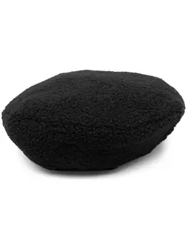 Kangol фактурная шапка с нашивкой-логотипом, черный