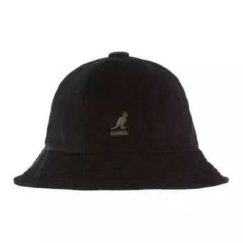 KANGOL Хлопковая панама унисекс, черная