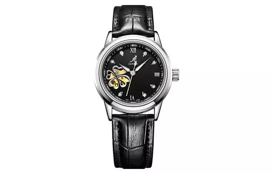 KANGOL КАНГОЛ Женские часы, Клевер ажурный красный