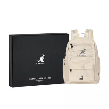 KANGOL Рюкзак унисекс, Большой Хаки (с подарочной коробкой)
