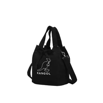 KANGOL Сумка через плечо унисекс, Черный (с подарочной коробкой)