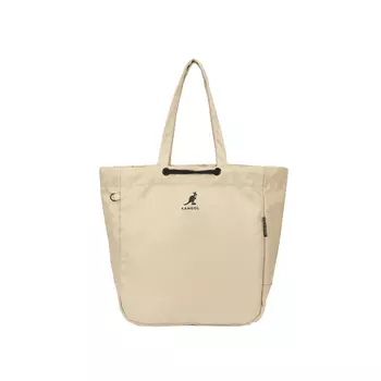 KANGOL Сумка-шоппер из ткани, сумка для покупок, дамская сумочка, сумка на плечо, унисекс, хаки/черный